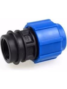 Муфта ВР 20*1/2" (ПНД), 52002012, Политэк