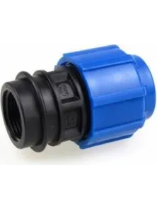 Муфта ВР 20*1/2" (ПНД), 52002012, Политэк