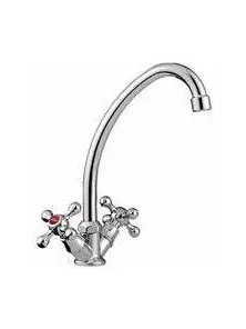 Смеситель для кухни l4008, хром, Ledeme
