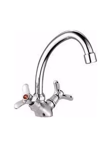 Смеситель для кухни l4112, керамическая букса, Ledeme