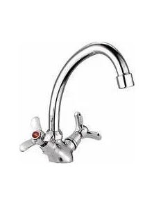 Смеситель для кухни l4112, керамическая букса, Ledeme