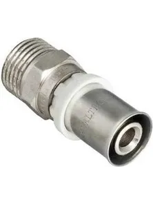 Пресс-фитинг с переходом на наружную резьбу 16 Х1/2", VTm.201.N.001604, Valtec