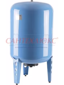 Гидроаккумулятор 200 л, (пластиковый фланец) водоснабжение 10бар, синий (t от -10 до +100), 7203, Джилекс