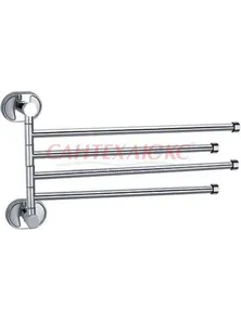 Держатель для полотенец, четверной, поворотный, L1914, Ledeme