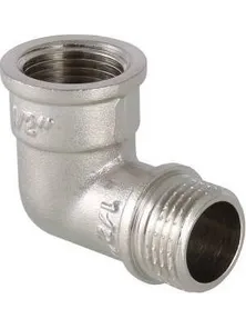 Пресс-фитинг угловой с переходом на наружную резьбу, 3/4", Vtr.092.N.0005, Valtec