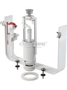 Арматура для сливного бачка, 1/2", стоп-кнопка, боковая подводка, Чехия, sa2000, Alcaplast