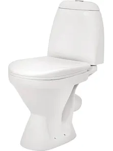 Унитаз-компакт "Римини", 2-режима, дюропласт, металлический крепеж, W909001-1, Santek