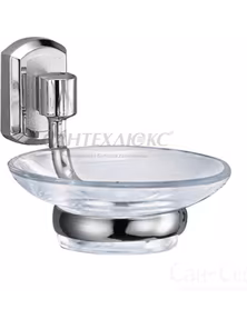 Мыльница (стекло) Oder, хром, K-3029, WasserKRAFT