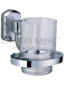 Одинарный подстаканник Oder, хром, K-3028, WasserKRAFT