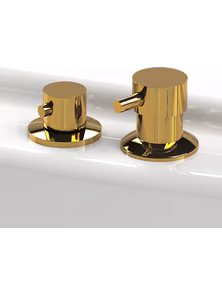 Смеситель для раковины "Бриз" (gold), RADOMIR