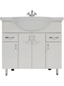 Тумба напольная "Колумбия" 85 см, с раковиной, Vod-ok