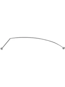 Карниз Chrome для шторки на ванну "Монти", RADOMIR