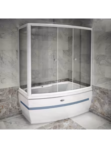 Шторка на ванну "Аризона", RADOMIR