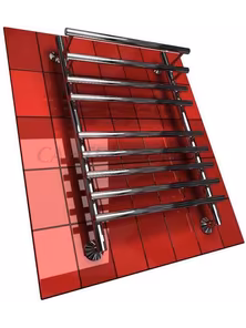 Полотенцесушитель водяной "Tf primo" 80*50 полная высота 90см справа, Двин