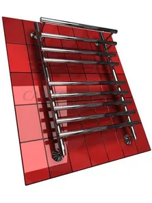 Полотенцесушитель водяной "Tf primo" 80*50 полная высота 90см справа, Двин