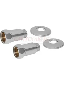 Американка прямая для полотенцесушителей 1"-3/4", гайка-штуцер (пара), ДВИН