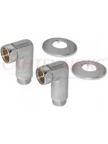 Американка угловая для полотенцесушителей 1"-3/4" гайка-штуцер (пара), ДВИН