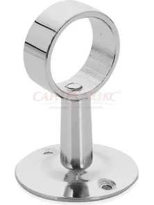 Крепеж для полотенцесушителя, телескопический, с кольцом, L126-1, Ledeme