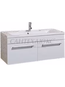 Тумба-умывальник "Мадрид 100 М" 2 ящика, 1A128001MA010, Акватон