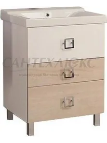 Тумба-умывальник, Стамбул 65М, сосна ларедо, 1A145801ST590, Акватон