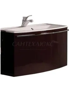 Тумба-умывальник "Севилья 95" гранат, 1A126401SE340, Акватон