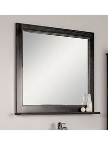 Зеркало Акватон Жерона 105 черное серебро