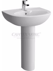 Раковина Zentrum 60 см, цвет белый, 5786B003-0001, Vitra