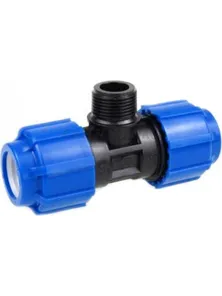 Тройник 32*1" *32 нар. р. (ПНД), 51320132, Политэк