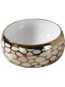 Фигурный умывальник золото, 800-5004GP-3, MELANA