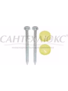 Крепеж к напольному унитазу, золото, CZR-FIX-FLR-G, Cezares