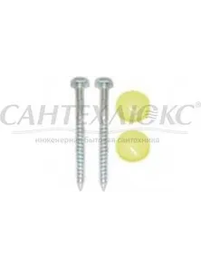 Крепеж к напольному унитазу, золото, CZR-FIX-FLR-G, Cezares