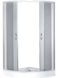 Душевой уголок Comfort, тонированное стекло, 80*80*195, 15 см, ER0508-C4, Erlit