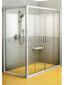 Душевая дверь NRDP4-200 сатин+грейп Rapier, 0ONK0U00ZG RAVAK