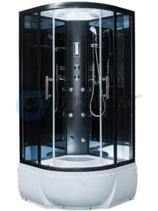 Душевая кабина ERLIT Eclipse ER5710TP-C24, тонированное стекло, 100*100*215