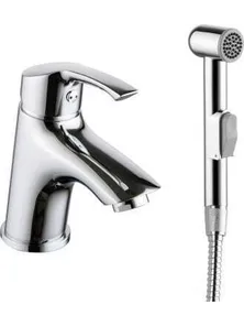 Смеситель Lemark plus Strike LM1116C для раковины с гигиеническим душем