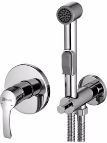 Смеситель встраиваемый Lemark Plus Strike LM1119C с гигиеническим душем, встраиваемый