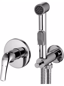 Смеситель встраиваемый Lemark Plus Advance LM1219C с гигиеническим душем, встраиваемый, хром