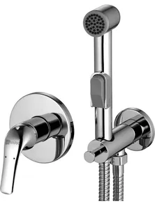 Смеситель встраиваемый Lemark Plus Advance LM1219C с гигиеническим душем, встраиваемый, хром