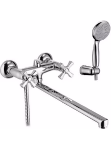 Смеситель Lemark Benefit LM2512C универсальный с плоским изливом