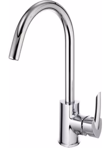 Смеситель Lemark Mars LM3505C для кухни с высоким поворотным изливом, хром