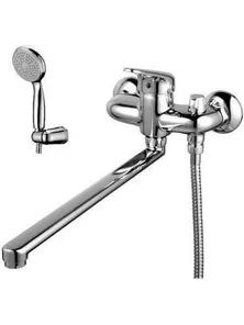 Смеситель Lemark Luna LM4117C универсальный с плоским изливом