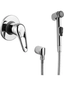 Смеситель Lemark Luna LM4119C с гигиеническим душем, встраиваемый, хром