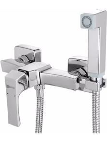 Смеситель Lemark Unit LM4518C встраиваемый с гигиеническим душем, хром