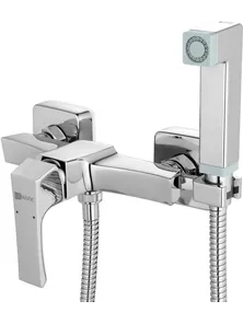 Смеситель Lemark Unit LM4518C встраиваемый с гигиеническим душем, хром