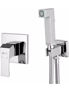 Гигиенический душ Lemark Unit LM4519C со смесителем, встраиваемый, хром