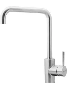 Смеситель Lemark Expert LM5077S для кухни с поворотным изливом, сталь