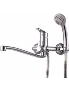 Смеситель Lemark Partner LM6553C универсальный, с изогнутым изливом, хром