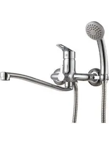 Смеситель Lemark Partner LM6553C универсальный, с изогнутым изливом, хром