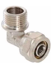 Угольник Valtec, VTm.353, 16+3/4", наружная резьба