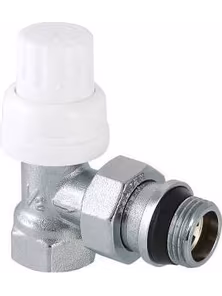 Клапан термостатический Valtec VT.031.NR.04, 1/2" для радиатора, угловой